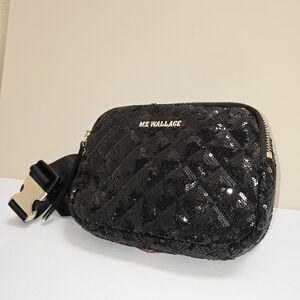 MZ Wallace Black Sequin Women's Bag